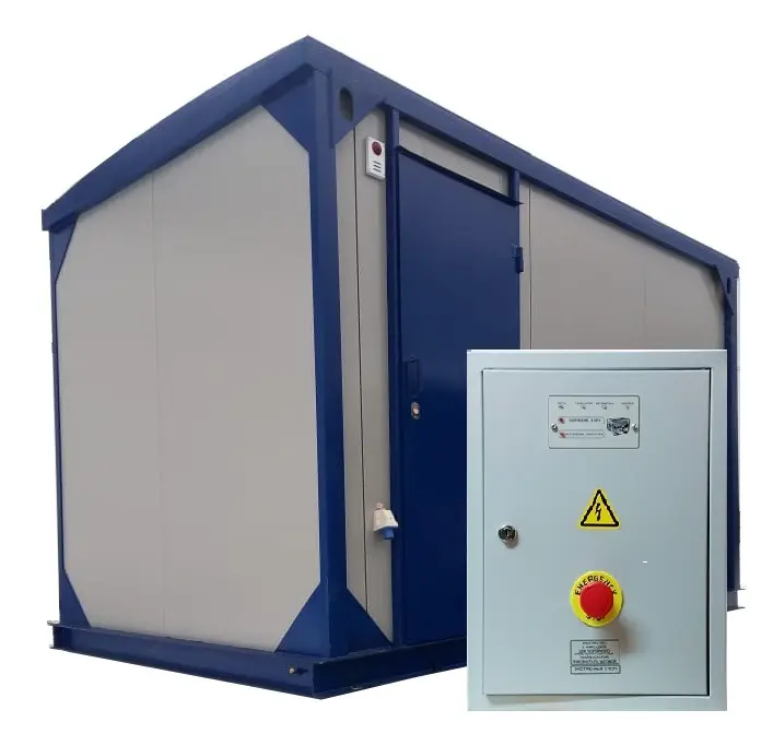 Газовый генератор Gazvolt 300T33 в контейнере с АВР