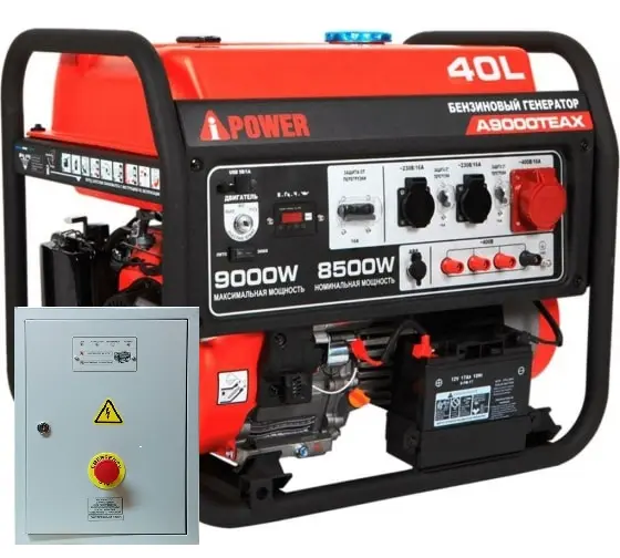 Бензогенератор A-iPower A9000TEAX с автозапуском