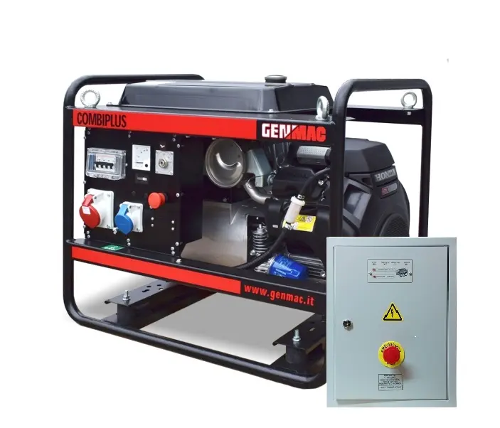 Бензогенератор GENMAC COMBIPLUS G12000HEO с автозапуском